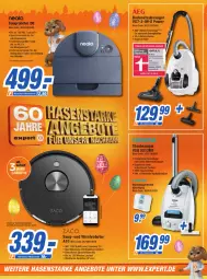 Gazetka promocyjna Expert Aalen - Prospekte - Gazetka - ważna od 12.04 do 12.04.2022 - strona 21 - produkty: angebot, angebote, Bau, beutel, bodenstaubsauger, bürste, eis, gyros, hygienefilter, Reinigung, Saugroboter, smartphone, staubsauger, staubsaugerbeutel, Ti, torte