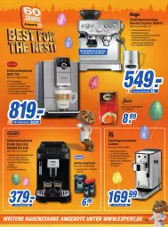 Gazetka promocyjna Expert Aalen - Prospekte - Gazetka - ważna od 12.04 do 12.04.2022 - strona 31 - produkty: angebot, angebote, auto, beleuchtung, bohne, bohnen, Cap, cappuccino, cin, edelstahl, elle, espresso, flasche, Germ, kaffee, kaffeevollautomat, led-beleuchtung, milch, puma, rezept, rezepte, tasse, tft-farbdisplay, Ti