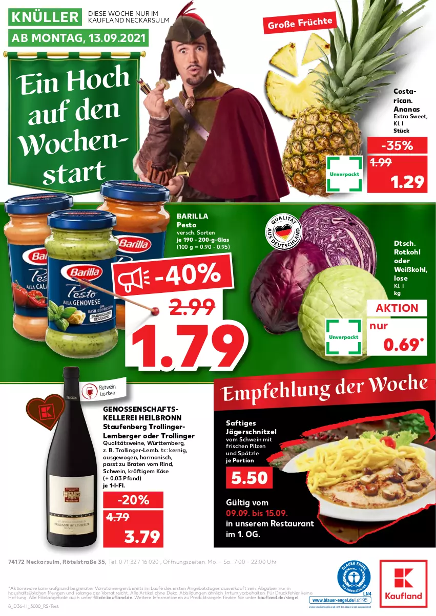 Aktueller Prospekt Kaufland - Spezielle Angebote - von 09.09 bis 15.09.2021 - strona 8