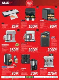Gazetka promocyjna Metro - Sale Spezial - Gazetka - ważna od 15.06 do 15.06.2022 - strona 8 - produkty: auto, beutel, chips, cin, edelstahl, eimer, eis, Elektro, elle, espresso, fleisch, fritteuse, grill, grillplatte, kaffee, kaffeeautomat, kaffeekapseln, küche, Küchen, küchenmaschine, latte, leimer, lungo, milch, milchaufschäumer, nespresso, Ofen, pasta, reis, Rührschüssel, schüssel, Spritzgebäck, Tasche, tasse, teller, Ti, timer, tisch, Vakuumierer, wasser, wurst