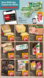 Gazetka promocyjna Rewe - Prospekte - Gazetka - ważna od 30.09 do 30.09.2023 - strona 13 - produkty: altenburger, aoste stickado, auer, Bau, Bauer, bresso, brötchen, burger, camembert, coupon, coupons, eis, emmentaler, hartkäse, Käse, knacker, kräuter, Le Rustique, Muffin, oder kräuter, prosciutto, Prosciutto di Parma, reis, rewe beste wahl, stickado, Ti, weichkäse, wiesbauer, wurst