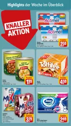 Gazetka promocyjna Rewe - Prospekte - Gazetka - ważna od 30.09 do 30.09.2023 - strona 2 - produkty: actimel, actimel drink, danone, danone actimel drink, drink, eintopf, erasco, gin, karlsberg, karlsberg mixery, Mixer, mixery, storck, Ti, toffifee, topf, zewa