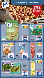 Gazetka promocyjna Rewe - Prospekte - Gazetka - ważna od 30.09 do 30.09.2023 - strona 9 - produkty: eis, feldsalat, haselnuss, Haselnussröllchen, karamell, milch, nuss, popcorn, rapsöl, reines rapsöl, reis, salat, schoko, schokolade, Ti, tiefpreis, tomate, tomaten, tomatenmark, vollmilch, walnuss, walnusskerne