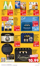 Gazetka promocyjna Kaufland - Prospekt - Gazetka - ważna od 23.08 do 23.08.2023 - strona 13 - produkty: alkohol, angebot, angebote, apfel, apfelwein, Berger, bier, cider, corona, corona extra, eis, elle, flasche, franziskaner, getränk, getränke, gin, grevensteiner, kellerbier, mönchshof, natur, pils, pilsner, Premiumweiß, radeberger, radeberger pilsner, radler, rezept, rezepte, somersby, Spezi, steiner, Ti, trinkflasche, veltins, wein, Yo