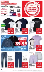 Gazetka promocyjna Kaufland - Prospekt - Gazetka - ważna od 23.08 do 23.08.2023 - strona 38 - produkty: angebot, angebote, Bau, baumwolle, hose, Jacke, jeans, Jeansjacke, kappa, mustang, poloshirt, shirt, shorts, T-Shirt, Ti, tom tailor, tommy hilfiger, wolle, ZTE