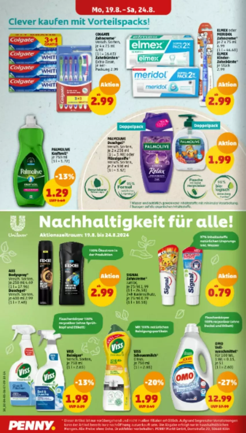 Aktueller Prospekt Penny - Prospekte - von 19.08 bis 24.08.2024 - strona 12 - produkty: colgate, LG, meridol, nuk