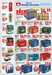 Gazetka promocyjna Trinkgut - Prospekte - Gazetka - ważna od 12.07 do 12.07.2025 - strona 2 - produkty: bier, Biere, budweiser, carlsberg, corona, corona extra, eis, elle, erde, gin, jever, jever pilsener, könig pilsener, krone, leitz, mönchshof, pils, pilsener, rel, sim, Ti, veltins, WICK