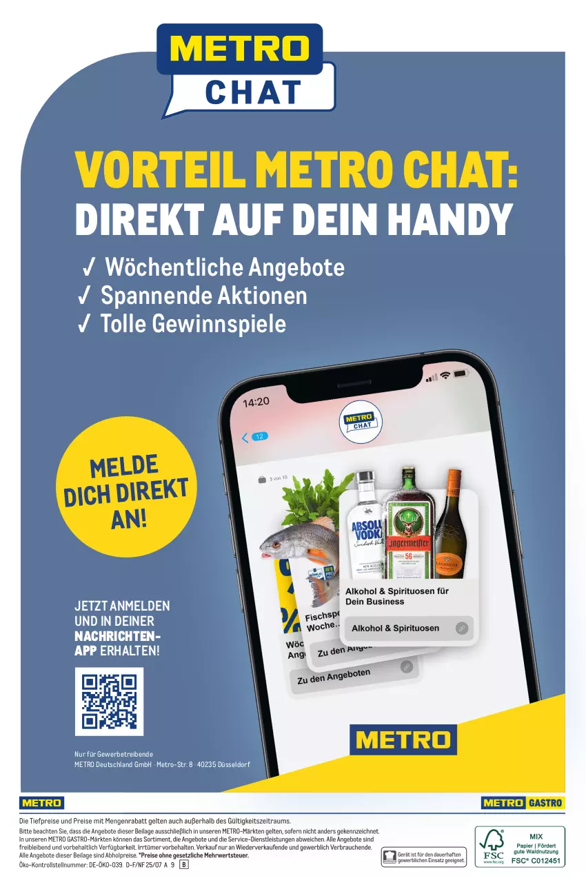 Aktueller Prospekt Metro - Monats-Menü - von 01.07 bis 31.07.2025 - strona 22 - produkty: abholpreise, angebot, angebote, auer, drucker, eis, gewinnspiel, Handy, ilag, Metro, metro gastro, Rauch, reis, rwe, Spiele, Ti, tiefpreis, uhr, ZTE