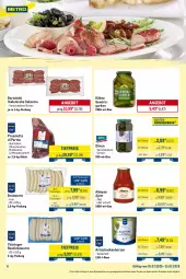 Gazetka promocyjna Metro - Monats-Menü - Gazetka - ważna od 31.07 do 31.07.2025 - strona 6 - produkty: Ajvar, angebot, Artischocken, barilla, beutel, bratwurst, eis, gewürz, Gewürzgurke, gewürzgurken, gin, Gläser, gurke, gurken, Kühne, lieferservice, olive, oliven, olivenöl, olivenöl extra, pasta, pesto, prosciutto, Prosciutto di Parma, reis, ring, rostbratwurst, salsiccia, thüringer rostbratwurst, Ti, tiefpreis, tisch, wurst