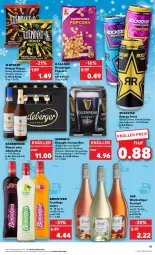 Gazetka promocyjna Kaufland - Gazetka - ważna od 18.01 do 18.01.2023 - strona 11 - produkty: alkohol, angebot, angebote, berentzen, Berger, beutel, bier, cocktail, drink, eis, energy drink, frucht, Guinness, honey mustard, likör, pils, pilsner, popcorn, Pretzel, radeberger, radeberger pilsner, Rana, Rockstar, Sriracha, Ti, wein