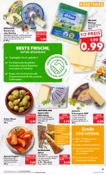 Gazetka promocyjna Kaufland - Gazetka - ważna od 18.01 do 18.01.2023 - strona 19 - produkty: angebot, angebote, appenzeller, aprikose, aprikosen, bavaria blu, bergader, eis, elle, Feigen, Fondue, frischkäse, frucht, gewürz, grüne oliven, hartkäse, Käse, käsetheke, Laufen, mac, mandel, mandeln, Mantel, milram, nuss, olive, oliven, paprika, pfeffer, reis, Ria, schnittkäse, senf, Spezi, Ti, weichkäse