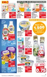 Gazetka promocyjna Kaufland - Gazetka - ważna od 18.01 do 18.01.2023 - strona 21 - produkty: angebot, angebote, auer, Becher, braten, butter, buttermilch, creme, drink, eis, exquisa, filet, filets, fleisch, frucht, Geflügel, gewürz, gouda, hackfleisch, hähnchenflügel, hähnchenschenkel, henkel, hering, Herings, heringsfilets, himbeer, hühner, küche, Küchen, mac, milch, mit gouda, Müller, nadler, natur, nuss, purland, pute, Putenhackfleisch, quark, rama, rama cremefine, ring, sahne, sauce, schenkel, schnitzel, Ti, vanille, Vegeta, Yo