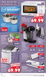 Gazetka promocyjna Kaufland - Gazetka - ważna od 18.01 do 18.01.2023 - strona 30 - produkty: angebot, angebote, auto, Backform, backofen, backofen und, beko, bosch, brot, Brotbackautomat, edelstahl, eis, elle, gourmetmaxx, herdarten, kaffee, kaffeemaschine, Kochtopf, küche, Küchen, Küchenhelfer, mab, mikrowelle, mint, Ofen, Reinigung, schlauch, severin, Signal, sim, spülmaschinen, tassimo, teller, Ti, timer, tisch, topf, wasser, ZTE