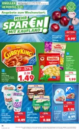 Gazetka promocyjna Kaufland - Gazetka - ważna od 18.01 do 18.01.2023 - strona 36 - produkty: angebot, angebote, Becher, curry, currywurst, decke, dovgan, getränk, gewürz, gin, kaffee, Kaffeemilch, meica, milch, Müller, pelmeni, pudding, sauce, Schal, Schale, Tasche, taschen, taschki, tee, teewurst, Ti, wurst, ZTE, zwiebel, zwiebeln