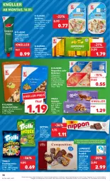 Gazetka promocyjna Kaufland - Gazetka - ważna od 18.01 do 18.01.2023 - strona 38 - produkty: Amber, angebot, baguette, baguettes, brötchen, eis, ente, erdnüsse, erdnüssen, frucht, fruchtgummi, fruchtgummis, gebäckmischung, gemüsemais, kakao, lambertz, mais, marinade, milch, milka, nippon, reis, Sardinen, schoko, schokolade, studentenfutter, Ti, tomate, tomaten, tomatenmark, trolli, trolli fruchtgummi, weizenbrötchen, ZTE