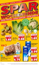 Gazetka promocyjna Kaufland - Gazetka - ważna od 18.01 do 18.01.2023 - strona 6 - produkty: angebot, blume, blumen, blumenkohl, eis, haltbare milch, kiwi, milch, purland, Romanasalat, salat, schwein, schweine, schweinenacken, Ti, weihenstephan, wein, weine, ZTE