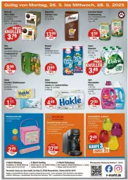 Gazetka promocyjna Vmarkt - Prospekte - Gazetka - ważna od 28.05 do 28.05.2025 - strona 24 - produkty: alle artikel ohne dekoration, angebot, angebote, apfel, apfelsaft, auer, dalli, dekoration, dell, eis, eistee, elle, feuchtes toilettenpapier, hakle, hakle toilettenpapier, kaes, Mode, natur, papier, pfanne, Pfanner, reis, rel, ring, saft, tee, telefon, teller, Ti, toilettenpapier, trauben, Traubensaft, tücher, uhr, volvic, waschmittel