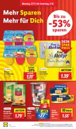 Gazetka promocyjna Lidl - Aktionsprospekt - Gazetka - ważna od 02.12 do 02.12.2023 - strona 10 - produkty: angebot, batterie, batterien, beste butter, butter, coupon, danone, danone fruchtzwerge, eis, frau antje, frucht, fruchtzwerge, Käse, kerrygold, milch, Müller, müllermilch, ndk, reis, Schal, Schale, Ti