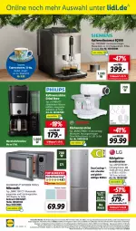 Gazetka promocyjna Lidl - Aktionsprospekt - Gazetka - ważna od 02.12 do 02.12.2023 - strona 44 - produkty: angebot, angebote, auto, Behälter, dell, eis, elle, espresso, gefrierkombination, kaffee, kaffeemaschine, kaffeevollautomat, küche, Küchen, küchenmaschine, LG, mikrowelle, Mode, ndk, reis, rel, rind, Rührschüssel, Schal, Schale, schüssel, silvercrest, tasse, telefon, Ti, uhr, wasser, wassertank, weck