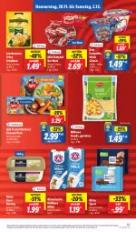 Gazetka promocyjna Lidl - Aktionsprospekt - Gazetka - ważna od 02.12 do 02.12.2023 - strona 53 - produkty: angebot, babybel, bärenmarke, Bona, coupon, eis, filet, fisch, fischstäbchen, gouda, haltbare milch, iglo, leerdammer, Milbona, milch, mini babybel, rama, reis, rel, ritter, ritter sport, Sport, Ti, zott, zottarella, zottarella minis, ZTE