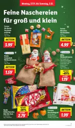 Gazetka promocyjna Lidl - Aktionsprospekt - Gazetka - ważna od 02.12 do 02.12.2023 - strona 9 - produkty: angebot, Cars, Edelmarzipan, eis, elle, ferrero, Ferrero Küsschen, Geschenkbox, geschenkpackung, Kinder, kinder schokolade, kitkat, marzipan, milch, milka, nestlé, reis, Schere, schoko, schokolade, smarties, teller, Ti, vollmilch, ZTE