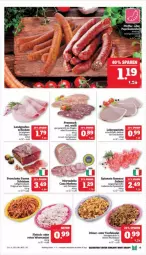 Gazetka promocyjna Marktkauf - Prospekt - Gazetka - ważna od 06.04 do 06.04.2024 - strona 21 - produkty: Casa Modena, eis, fleisch, gin, mac, Mode, pfeffer, salami, salat, wurst