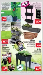 Gazetka promocyjna Marktkauf - Prospekt - Gazetka - ważna od 06.04 do 06.04.2024 - strona 41 - produkty: Bau, decke, Deckel, emmi, Garten, handschuhe, ndk, Pflanzkasten, rwe, schuhe, Ti, tisch, tomate, tomaten, wasser, werkzeug, werkzeuge