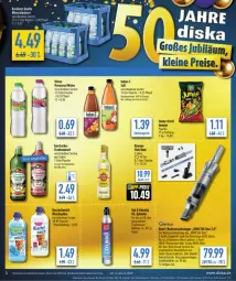 Gazetka promocyjna Diska - Gazetka - ważna od 03.08 do 03.08.2024 - strona 5 - produkty: akku, Alwa, Behälter, bodenstaubsauger, bürste, eis, elle, flasche, funny-frisch, kraft, Kuschelweich, leine, mineralwasser, orange, paprika, reis, rum, saft, Sprudel, staubsauger, Ti, trauben, vitrex, wasser, weichspüler, WICK