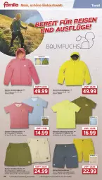 Gazetka promocyjna Famila - Prospekte - Gazetka - ważna od 22.06 do 22.06.2024 - strona 34 - produkty: asti, bermuda, eis, elle, funktionsshirt, hose, Jacke, poloshirt, reis, shirt, shorts, Tasche, taschen, teller, Ti, tisch, uv-schutz, ZTE