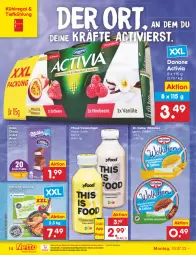 Gazetka promocyjna Netto Marken-Discount - Filial-Angebote - Gazetka - ważna od 15.07 do 15.07.2023 - strona 14 - produkty: activia, bestpreis, danone, danone activia, Dr. Oetker, eis, hähnchenschenkel, henkel, kühlregal, milka, ndk, regal, reis, schenkel, snack, Ti