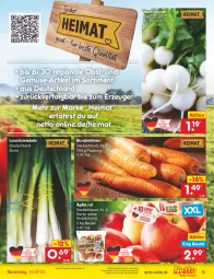 Gazetka promocyjna Netto Marken-Discount - Filial-Angebote - Gazetka - ważna od 15.07 do 15.07.2023 - strona 5 - produkty: angebot, bestpreis, beutel, Bundmöhren, eis, Lauchzwiebel, lauchzwiebeln, LG, möhren, obst, reis, sac, Ti, und gemüse, ZTE, zwiebel, zwiebeln