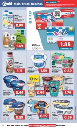 Gazetka promocyjna Combi - Prospekte - Gazetka - ważna od 11.06 do 11.06.2022 - strona 10 - produkty: actimel, actimel drink, angebot, angebote, apostels, Becher, bio, bourbon, bourbonvanille, butter, danone, danone actimel drink, discount, Dr. Oetker, drink, eis, flasche, frucht, fruchtgrütze, grütze, hafer, Haferdrink, joghur, joghurt, jogurt, kaffee, milch, milram, nestlé, pudding, rahmjoghurt, reis, sahne, schoko, smarties, Soße, Ti, vanille, weihenstephan