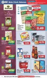 Gazetka promocyjna Combi - Prospekte - Gazetka - ważna od 11.06 do 11.06.2022 - strona 16 - produkty: angebot, angebote, aufstrich, beutel, bio, bohne, bohnen, creme, discount, eis, erbsen, filet, filets, fisch, flasche, frucht, fruchtaufstrich, Hefe, kichererbsen, kidney, knorr, knorr fix, kölln, linsen, maggi, miracel, miracel whip, müsli, natur, natura, nougat creme, nuss, pasta, reis, sauce, saucen, saupiquet, suppe, suppen, suppenliebe, thunfisch, Ti, tomate, tomaten, tomatensauce, würzsauce, würzsaucen