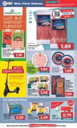 Gazetka promocyjna Combi - Prospekte - Gazetka - ważna od 11.06 do 11.06.2022 - strona 8 - produkty: angebot, angebote, bio, brot, burger, dell, discount, eis, elle, fleisch, Geflügel, grill, korn, Kornbrot, lyoner, Mett, mettwurst, mortadella, paprika, regal, reis, rügenwalder, salami, salami-teller, schinken, Schwarzbrot, scooter, teller, Ti, toast, vollkornbrot, wiltmann, wurst, Yo, zwiebel, zwiebelmettwurst