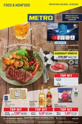Gazetka promocyjna Metro - Food-NonFood - Gazetka - ważna od 26.06 do 26.06.2024 - strona 1 - produkty: auer, beutel, bratwurst, eis, fernseher, flasche, fleisch, getränk, getränke, Havana Club, LG, Metro, Palette, rind, rinder, Rindersteak, steak, steakhüfte, Ti, uhd, wurst