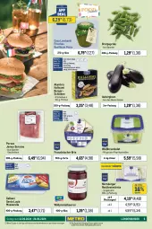 Gazetka promocyjna Metro - Food-NonFood - Gazetka - ważna od 26.06 do 26.06.2024 - strona 5 - produkty: aubergine, auberginen, auer, bacon, basilikum, beef, beere, beeren, Berger, beutel, brie, burger, burger buns, cheddar, coupon, eimer, eis, flasche, fleisch, galbani, Geflügel, gin, Halloumi, hamburger, kerrygold, Kraut, krautsalat, mac, milch, mozzarella, nürnberger, paprika, pesto, reifen, reis, rel, rind, rindfleisch, salat, salatherzen, salz, sauce, saucen, schnitten, serrano, sesam, Ti, tisch, tomate, tomaten, torte, tulip, Wild, zwiebel