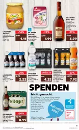 Gazetka promocyjna Kaufland - Gazetka - ważna od 25.01 do 25.01.2023 - strona 13 - produkty: alkohol, Alwa, angebot, angebote, apfel, apfelmus, Berger, eis, fleisch, fleischsalat, Freiberger, frucht, fruchtsaft, fruchtsaftgetränk, getränk, gin, gurke, Holz, Kinder, limo, lion, mac, mineralwasser, oder radler, pils, pilsner, radler, rezept, saft, salat, Ti, vita, wasser, wein, weinbrand, wilthener