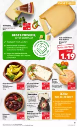 Gazetka promocyjna Kaufland - Gazetka - ważna od 25.01 do 25.01.2023 - strona 19 - produkty: angebot, angebote, eis, espresso, frischkäse, frischkäsezubereitung, gorgonzola, hartkäse, Käse, käsetheke, Laufen, mac, milch, nuss, Old Amsterdam, olive, oliven, peperoni, Peroni, rotwein, schnittkäse, Sennenkäse, Spezi, Ti, vita, wein