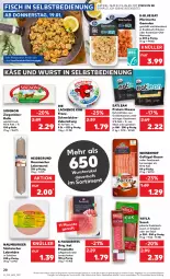 Gazetka promocyjna Kaufland - Gazetka - ważna od 25.01 do 25.01.2023 - strona 20 - produkty: angebot, auer, bacon, brita, burger, chili, fisch, garnelen, Geflügel, Hausmacher, Käse, knoblauch, kräuter, landschinken, leberkäs, leberkäse, leberwurst, mac, marinade, milch, prosciutto, rezept, rezepte, schinken, Schmelzkäse, schmelzkäsezubereitung, Sucuk, Ti, wiesenhof, wurst, wurst in selbstbedienung, ziegenkäse, ZTE