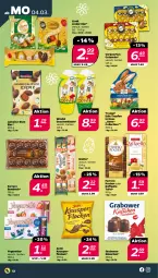 Gazetka promocyjna Netto - Woche 10 - Gazetka - ważna od 09.03 do 09.03.2024 - strona 12 - produkty: eier, ferrero, Ferrero Rocher, giotto, Knusperflocken, korb, lindor, lindt, nuss, raffaello, rum, Ti, verpoorten, Yo, yogurette