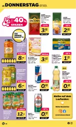 Gazetka promocyjna Netto - Woche 10 - Gazetka - ważna od 09.03 do 09.03.2024 - strona 26 - produkty: apfel, Apfelschorle, auer, backmischung, Bau, Bauer, bio, bockwurst, bohne, bohnen, Cap, cappuccino, cin, Dr. Oetker, drink, eis, energy drink, erbsen, Gläser, jacobs, Jacobs Meisterröstung, junge erbsen, küche, Laufen, Meister, meisterröstung, möhren, natur, pils, red bull, schorle, Ti, wurst