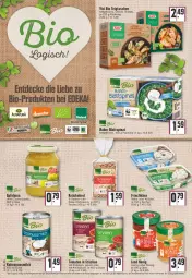 Gazetka promocyjna Edeka - Angebote der Woche - Gazetka - ważna od 19.03 do 19.03.2022 - strona 12 - produkty: angebot, angebotspreis, apfel, apfelmus, Becher, beutel, bio, blattspinat, brot, deutschlandcard, eis, erde, frischkäse, honig, Käse, knäckebrot, knoblauch, kokos, kokosnuss, Kokosnussmilch, kräuter, kräutern, Kürbis, LG, milch, mit knoblauch, natur, nuss, oder kräuter, reis, spinat, Tasche, taschen, Ti, tomate, tomaten, zucker