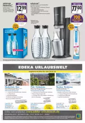 Gazetka promocyjna Edeka - Angebote der Woche - Gazetka - ważna od 19.03 do 19.03.2022 - strona 22 - produkty: asti, Berger, buch, decke, deka, deutschlandcard, edelstahl, eintopf, eis, ente, erde, flasche, getränk, getränke, glaskaraffe, inklusivleistungen, kaffee, Karaffe, LG, reis, sekt, Soda, sodastream, Sprudel, telefon, Ti, topf, uhr, wasser, wassersprudler, wellnessbereich