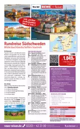 Gazetka promocyjna Rewe Reisen - Reiseprospekt - Gazetka - ważna od 27.12 do 27.12.2024 - strona 17 - produkty: aust, axe, Bad, brot, buch, deutschsprachige reiseleitung, dusche, eis, Elan, elle, erde, fisch, fische, Fischer, Heu, inklusivleistungen, knäckebrot, kurtaxe, mac, Metro, Mode, reis, reiseverlauf, rel, rezept, rwe, Ti, tisch, uhr, zucker