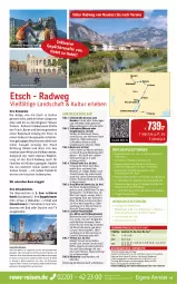 Gazetka promocyjna Rewe Reisen - Reiseprospekt - Gazetka - ważna od 27.12 do 27.12.2024 - strona 45 - produkty: auer, auto, axe, Bad, biff, buch, Cava, dell, dusche, eis, elle, erde, Fahrrad, GPS, inklusivleistungen, Kinder, natur, reis, reiseverlauf, rel, Ria, sac, SANTE, sattel, Sport, Tasche, Ti, uhr