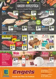 Gazetka promocyjna E Center - Angebote der Woche - Gazetka - ważna od 21.05 do 21.05.2022 - strona 24 - produkty: apfel, aqua, baguette, beere, beeren, berliner, beutel, bio, brot, Donut, eis, elle, feinkost, filet, filets, fisch, fische, Fischer, fischtheke, flasche, fleisch, forelle, französischer weichkäse, garnelen, himbeer, himbeere, himbeeren, hüftsteak, hüftsteaks, jungbullen, Käse, kirsch, kirsche, kirschen, lachs, lack, matjes, Matjesfilet, matjesfilets, milch, nuss, omega, Omega-3, paprika, reifen, rel, riesengarnelen, saft, sauce, Schal, Schale, Schere, schnitten, steak, steaks, tee, Ti, uhr, weichkäse, Wild, zitrone, zitronen, zwiebel