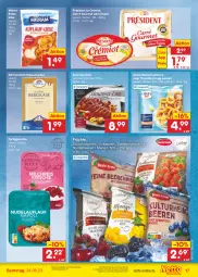 Gazetka promocyjna Netto Marken-Discount - Filial-Angebote - Gazetka - ważna od 24.06 do 24.06.2023 - strona 17 - produkty: angebot, auer, beere, beeren, bestpreis, eis, ente, erdbeere, erdbeeren, fertiggericht, fertiggerichte, fisch, früchte, garnelen, heidelbeere, heidelbeeren, Käse, käsescheiben, kirsch, kirsche, kirschen, mango, milch, milram, pfanne, Reibekäse, reis, ring, sauerkirschen, snack, Ti, Tintenfischringe, ZTE