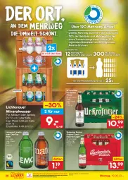 Gazetka promocyjna Netto Marken-Discount - Filial-Angebote - Gazetka - ważna od 24.06 do 24.06.2023 - strona 20 - produkty: Alwa, auer, bestpreis, brunnen, budweiser, discount, eis, flasche, getränk, getränke, gin, glasflasche, lichtenauer, limette, Mett, mineralwasser, ndk, pils, pilsner, reis, rwe, Sport, Ti, wasser