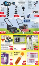 Gazetka promocyjna Zimmermann - Prospekte - Gazetka - ważna od 14.05 do 14.05.2022 - strona 6 - produkty: akku, Bau, beleuchtung, braun, Brei, creme, edelstahl, eis, elle, Garten, Holz, intenso, lack, ladegerät, LG, messer, Philips, rasen, rasenmäher, rasentrimmer, reis, sac, schoko, senf, steckdose, Teleskop, Ti, Tiere, usb, Weißlack