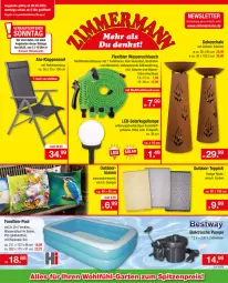 Gazetka promocyjna Zimmermann - Prospekte - Gazetka - ważna od 14.05 do 14.05.2022 - strona 9 - produkty: angebot, angebote, HP, ilag, pool, tee, Ti, uhr, wasser